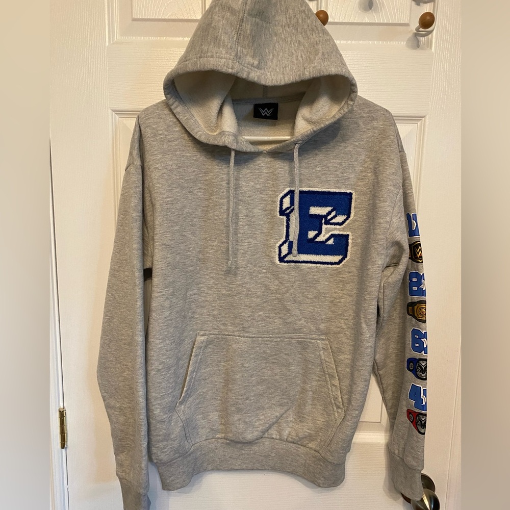 WWE BIG E RAPPER Wale X Mache OFFICIAL Hoodie RARE Wrestlemania Small